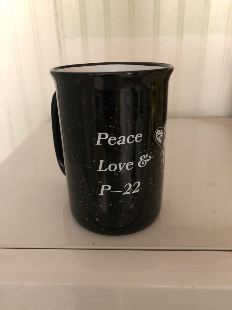 Peace Love P-22 Mug