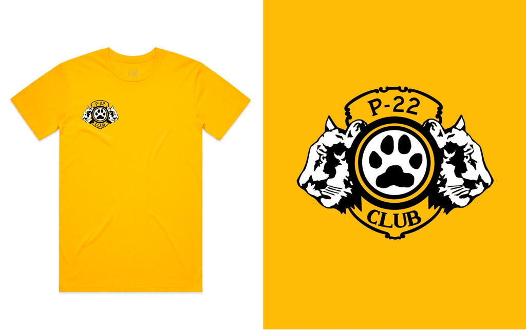 Yellow P-22 Club T-Shirt