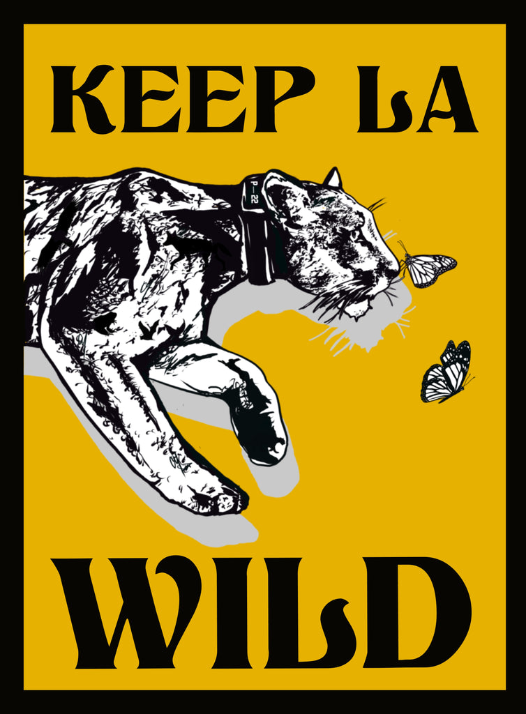 P-22 Keep LA Wild Poster