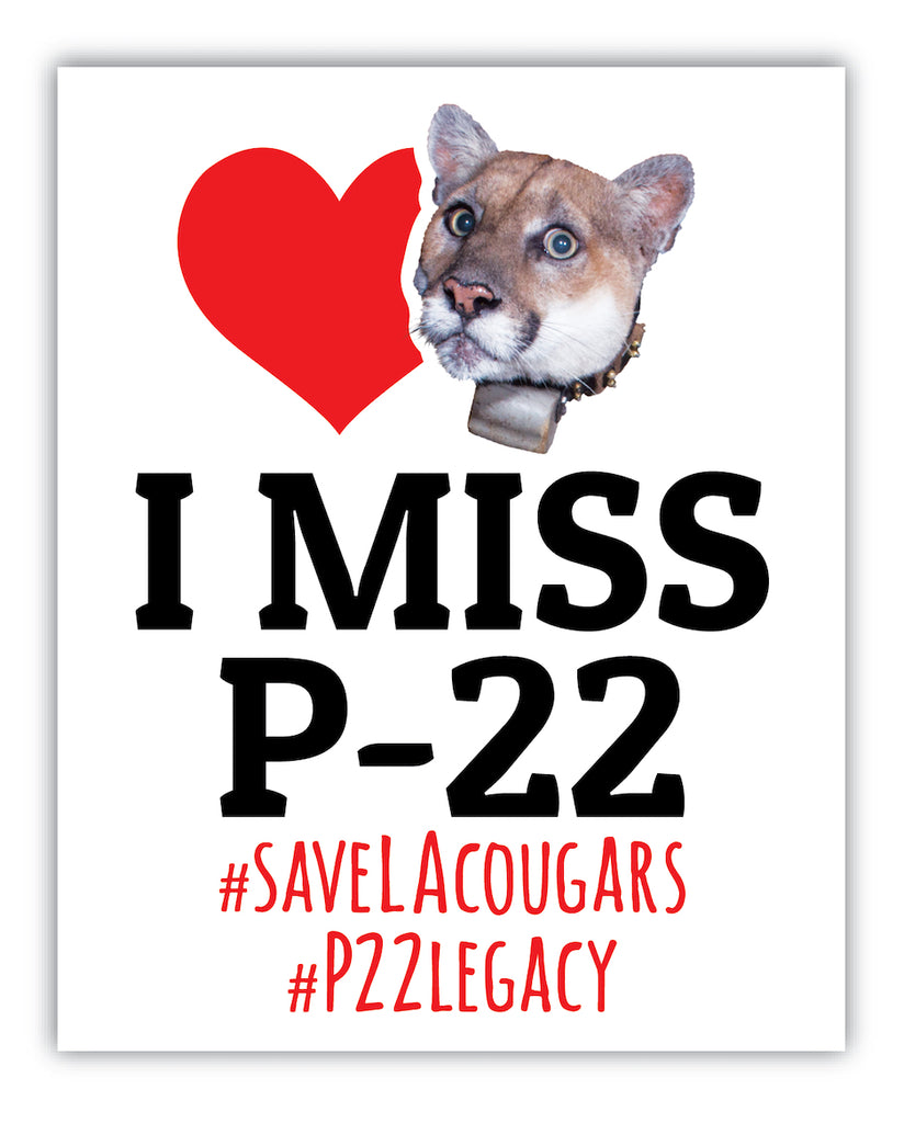 I Miss P-22 Sticker