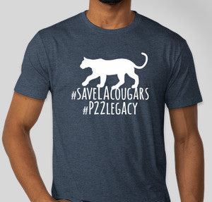 #SaveLACougars #P22Legacy Adult T-shirt