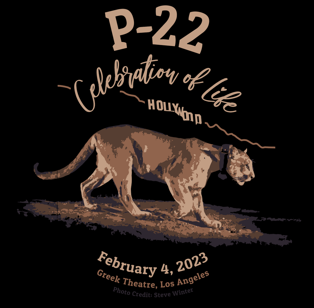 Women's P-22 Celebration of Life Hollywood Sign T-Shirt