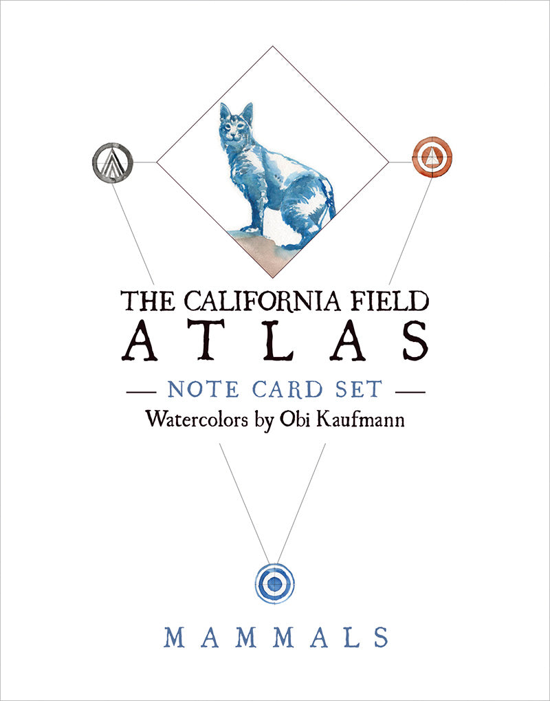 California Field Atlas Mammals Notecard Set