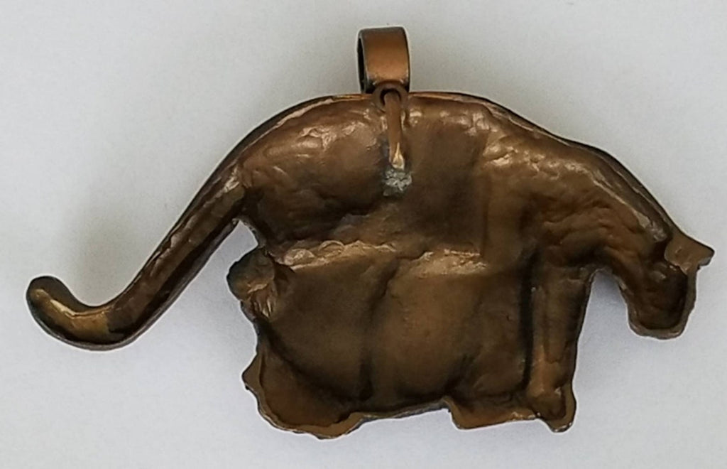 Mountain Lion Bronze Pendant