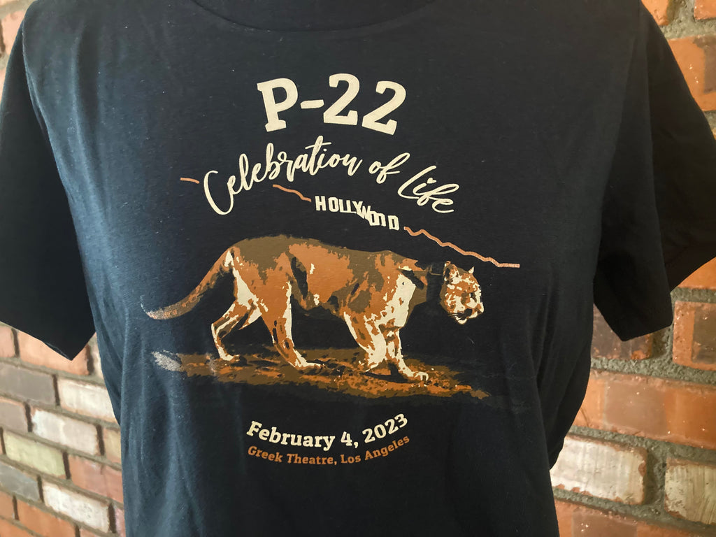 Women's P-22 Celebration of Life Hollywood Sign T-Shirt