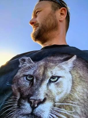 Emergence Mountain Lion Adult T-Shirt