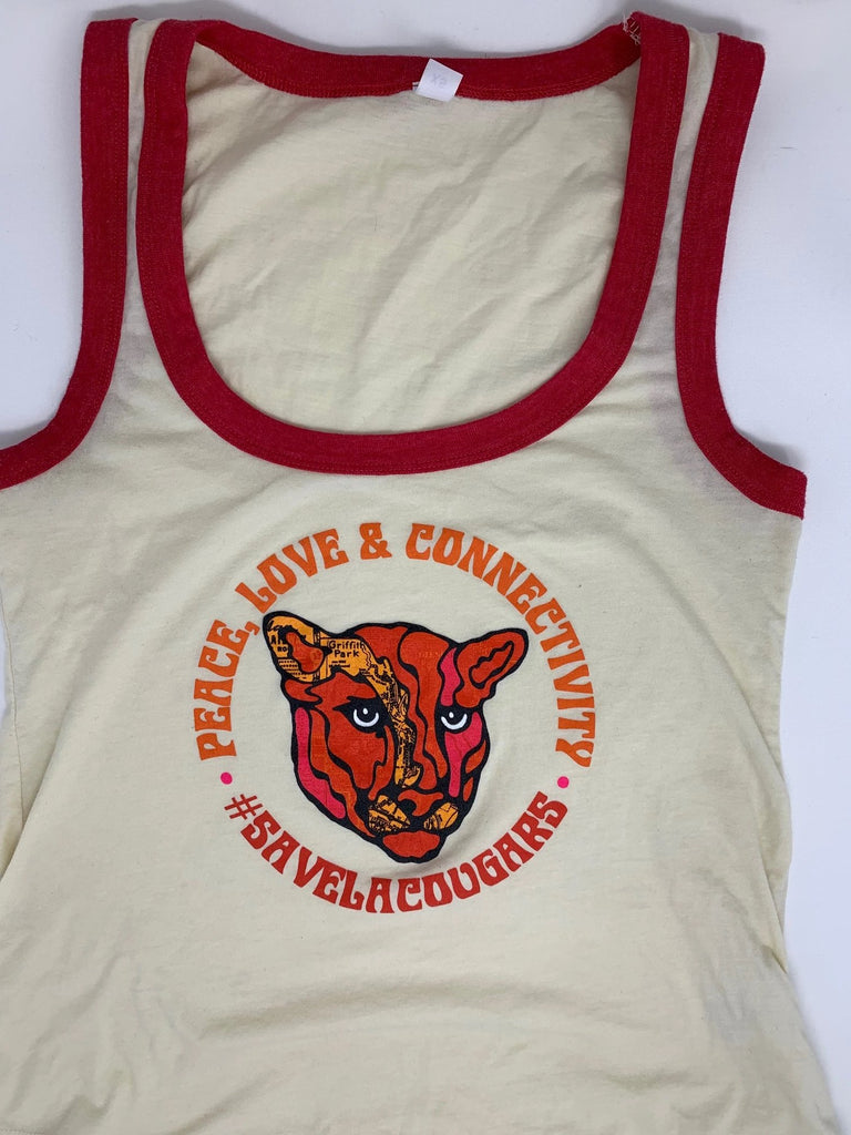 Peace, Love & Connectivity Cougar Women's Tank Top